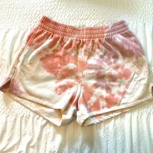 Abercrombie tie dye shorts